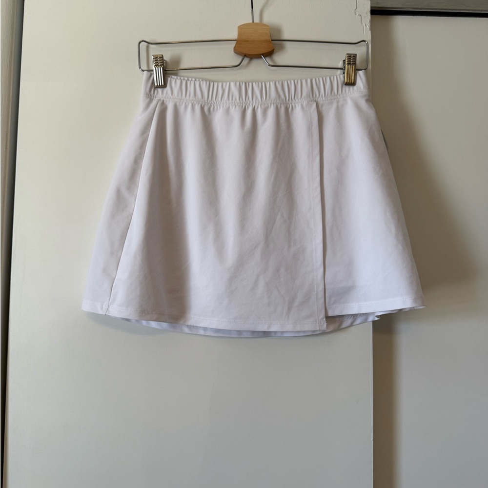Abercrombie & Fitch White Mini Skirt